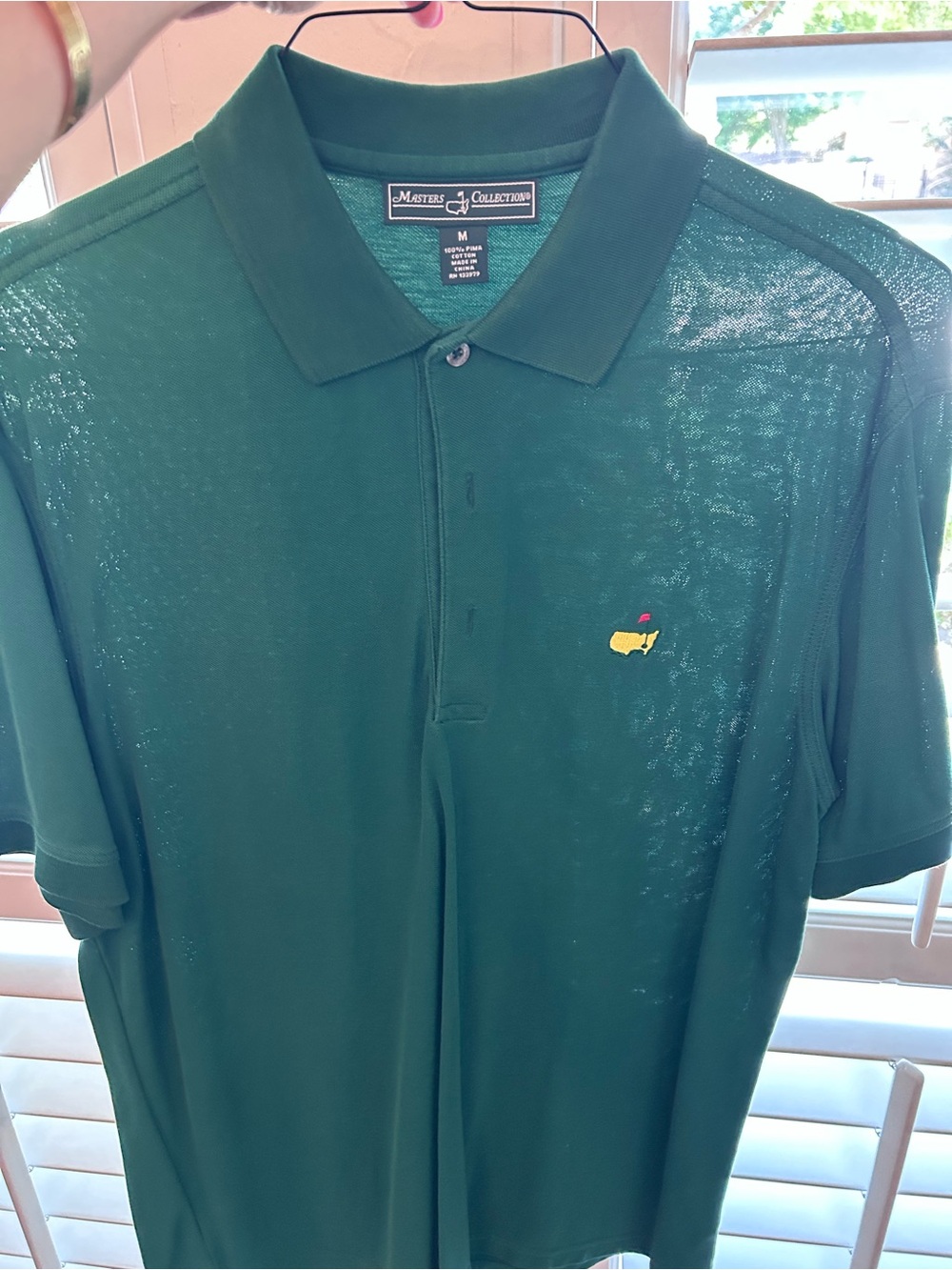 Men's Green Masters Polo Shirt